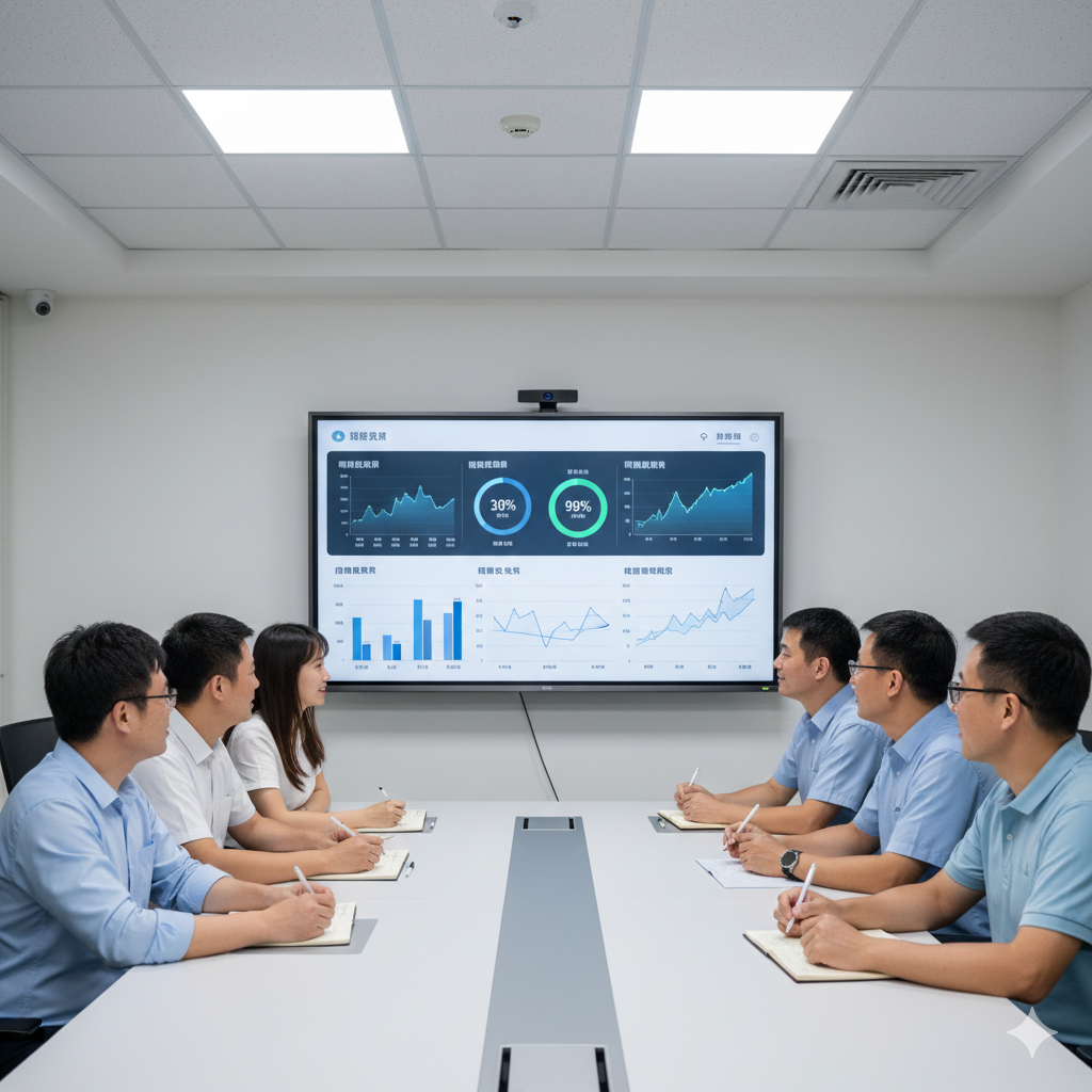 會議室即時數據看板